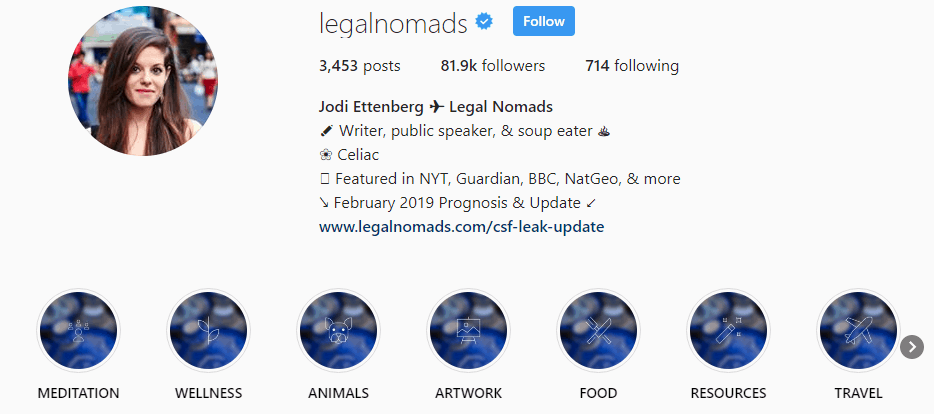 Jodie Ettenberg from Legal Nomads