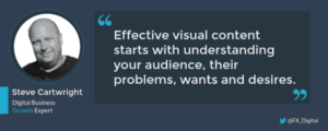 Steve Cartwright advice on creating visual content