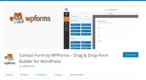 WPForms plugin for WordPress